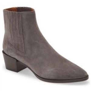 Rag & Bone Rover boots Elephant grey leather Suede 36 Never worn